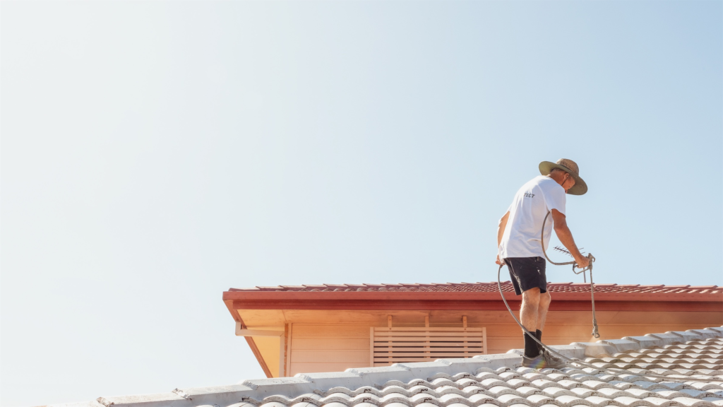 qualified roof painter